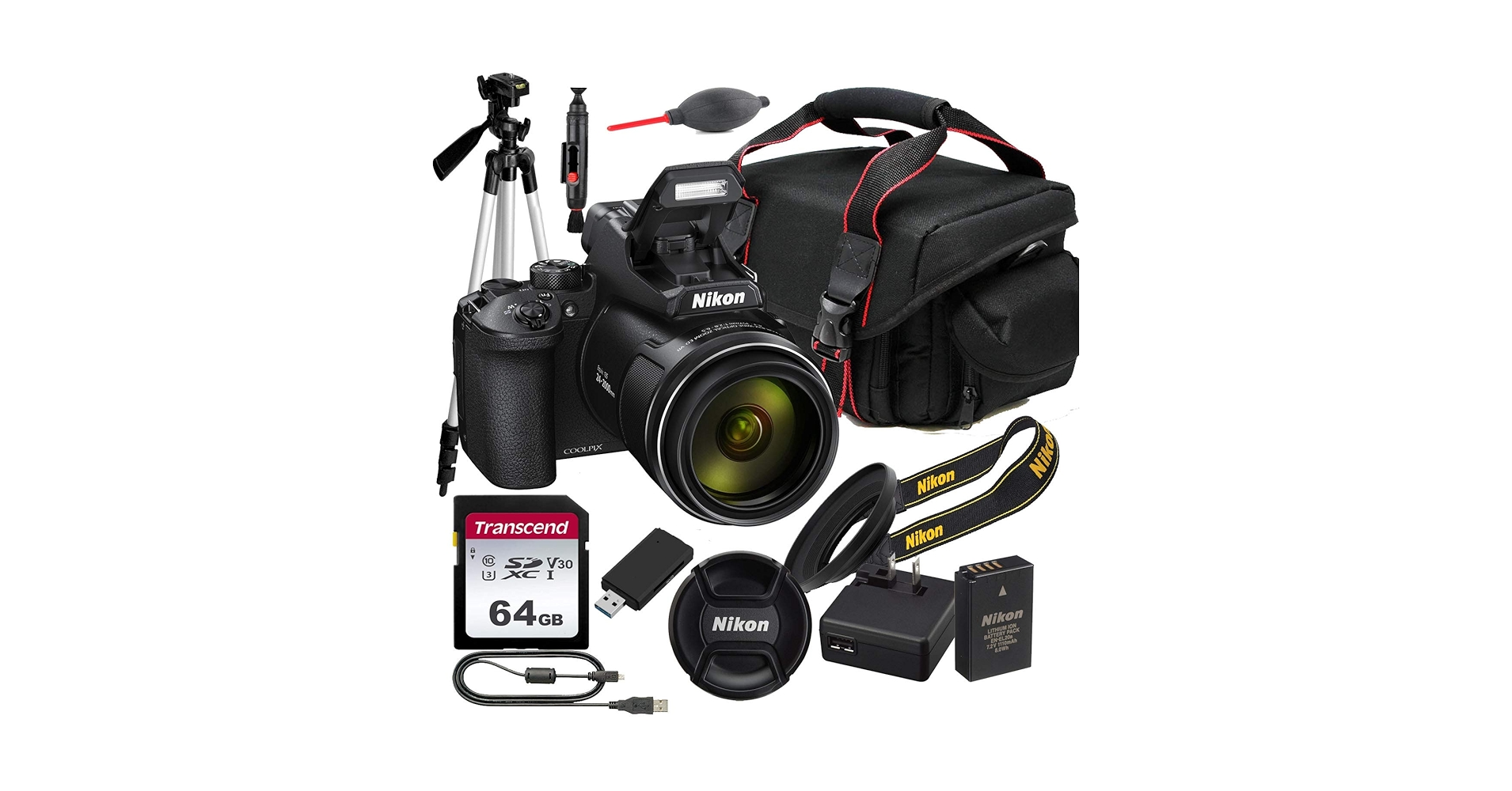 アッキーさん専用 Nikon COOLPIX P950 と　別購入品付き Nikon COOLPIX P950 Point Shoot Digital Camera, 26532: 83x Zoom